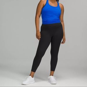 NWOT Lululemon Black Base Pace High Rise Leggings 25 inch